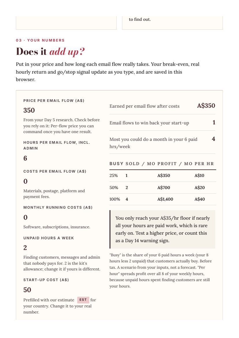 Sample report, page 3 of 9